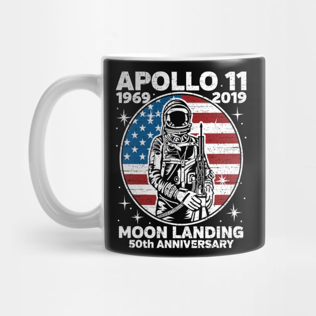 NASA Apollo 11 50th Anniversary Moon Landing by RadStar